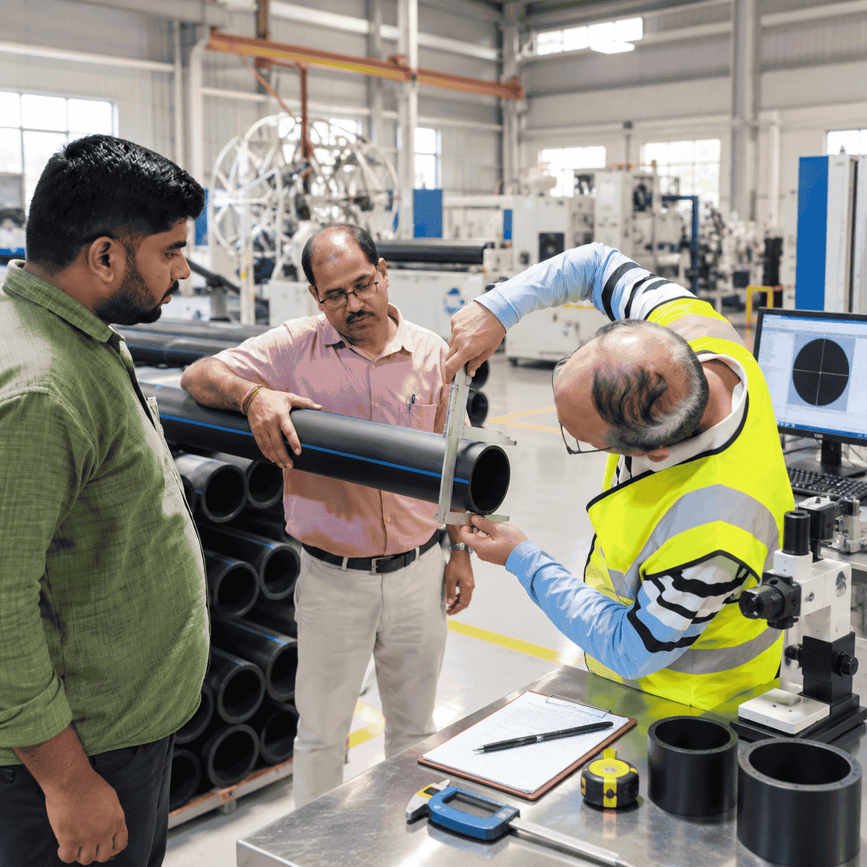 Creator Poly DWC pipe manufacturing line