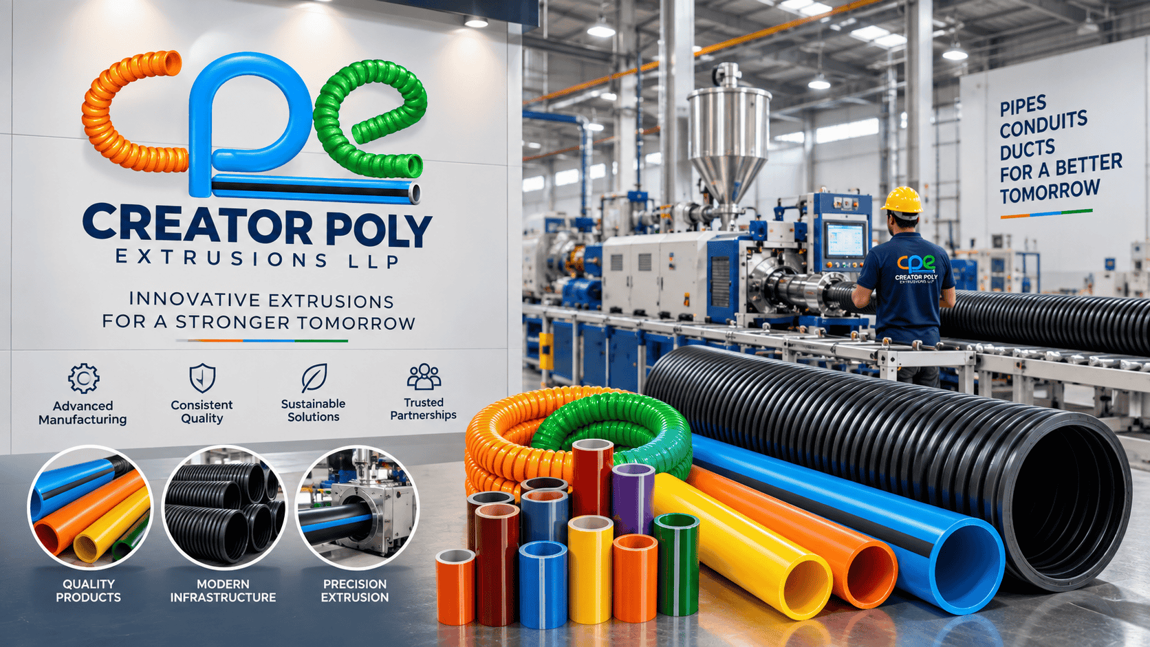 Creator Poly manufacturing and piping solutions