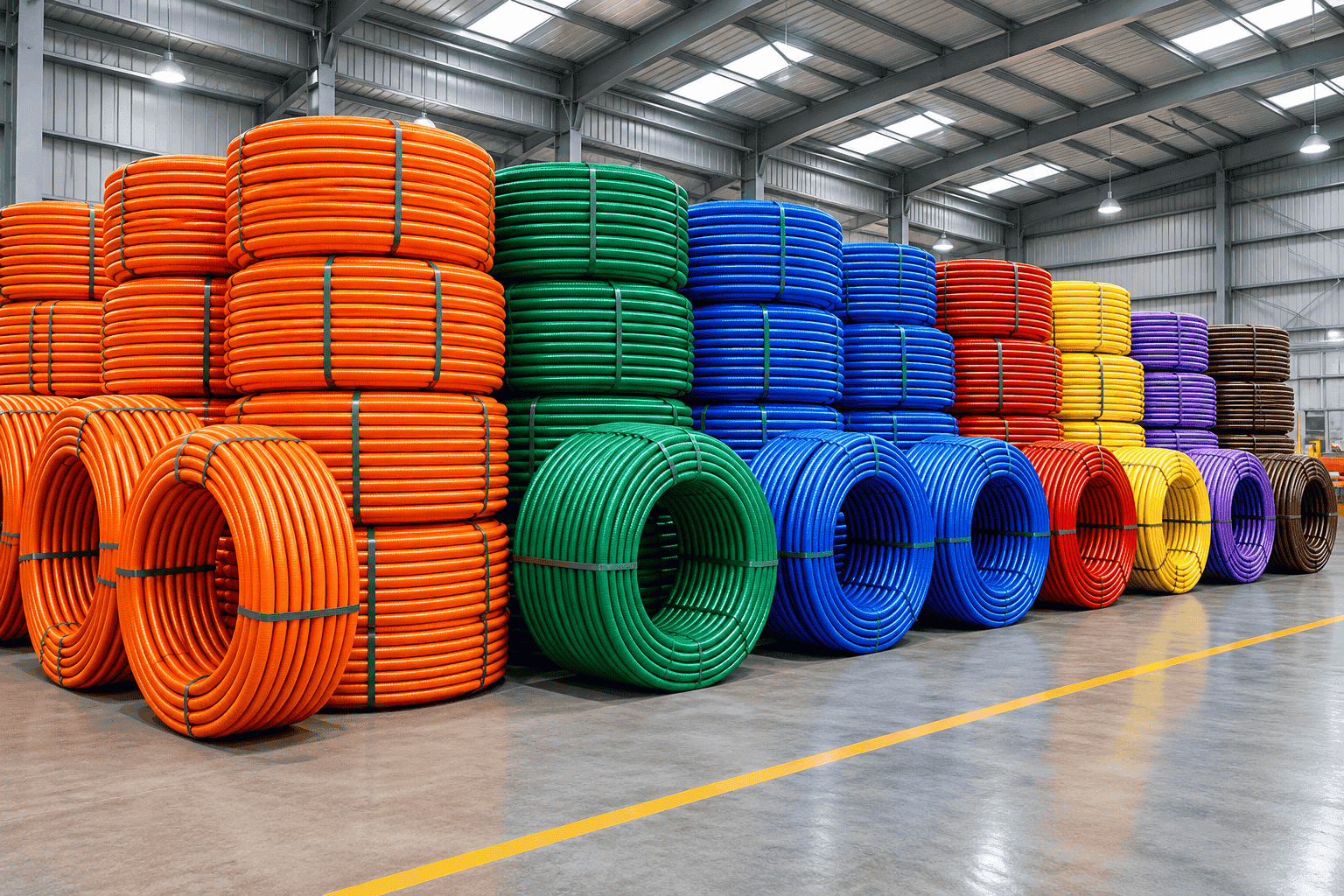 Orange PLB HDPE ducts