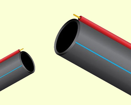 HDPE Pipe with Copper Wire